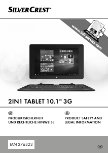 Manual SilverCrest IAN 276323 Tablet