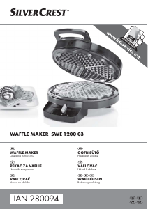 Manual SilverCrest IAN 280094 Waffle Maker