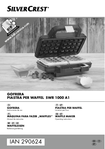 Manuale SilverCrest IAN 290624 Macchina per waffle