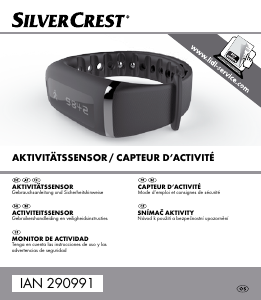 Bedienungsanleitung SilverCrest IAN 290991 Aktivitätstracker