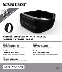 Manual SilverCrest SAS 82 Activity Tracker