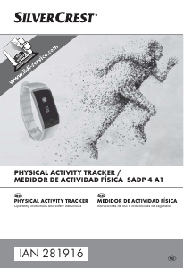 Handleiding SilverCrest SADP 4 A1 Activity tracker