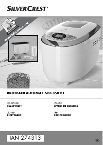 Bedienungsanleitung SilverCrest IAN 274313 Brotbackautomat