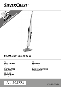 Käyttöohje SilverCrest SDM 1500 C2 Höyrypesuri