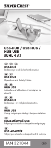 Manual SilverCrest IAN 321044 USB Hub