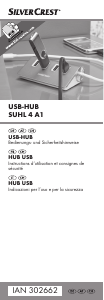 Mode d’emploi SilverCrest SUHL 4 A1 Hub USB