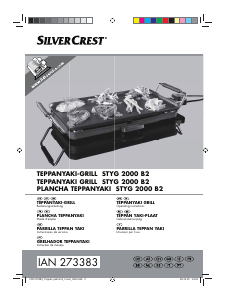 Manual de uso SilverCrest STYG 2000 B2 Parrilla de mesa