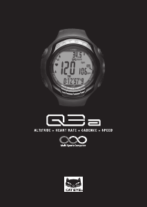 Manuale Cateye Q3a Orologio sportivo