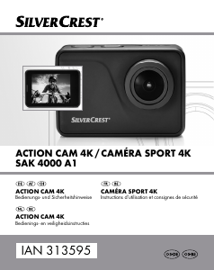 Bedienungsanleitung SilverCrest SAK 4000 A1 Action-cam