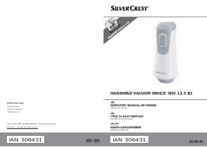 Manual SilverCrest SHV 12.5 B2 Aparat de vidat