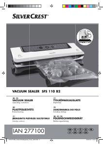 Manual SilverCrest IAN 277100 Vacuum Sealer