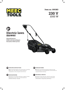 Instrukcja Meec Tools 009-383 Kosiarka