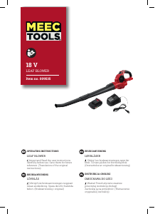 Handleiding Meec Tools 009-535 Bladblazer