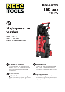 Manual Meec Tools 009-876 Pressure Washer