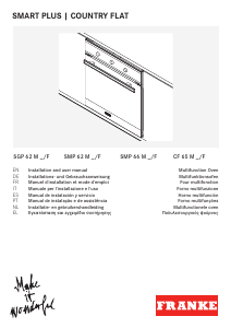 Εγχειρίδιο Franke SGP 62 M WH/F Smart Plus Φούρνος