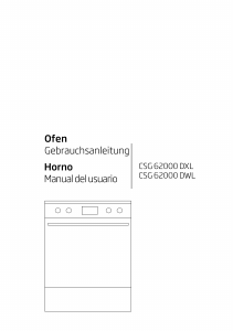 Manual de uso BEKO CSG 62000 DWL Cocina