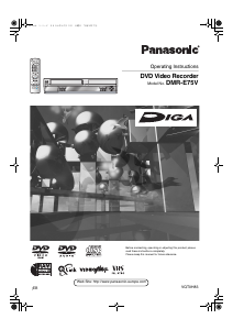 Handleiding Panasonic DMR-E75VEB DVD speler