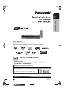 Handleiding Panasonic DMR-EZ49V DVD speler