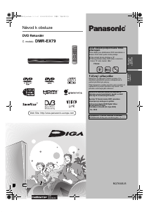 Manuál Panasonic DMR-EX79 Přehrávač DVD