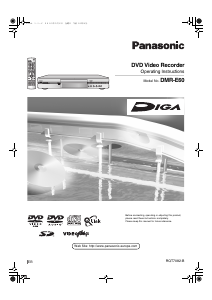 Bruksanvisning Panasonic DMR-E60EB DVD spelare