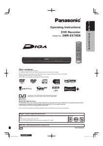 Bruksanvisning Panasonic DMR-EX79EB DVD spelare