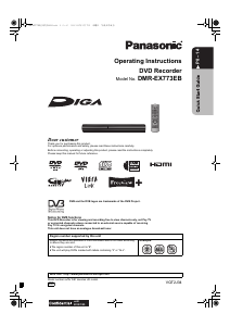 Handleiding Panasonic DMR-EX773EB DVD speler