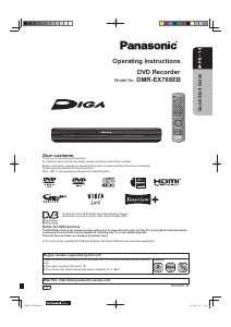 Handleiding Panasonic DMR-EX769EB DVD speler
