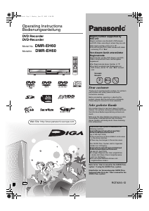 Bedienungsanleitung Panasonic DMR-EH60EG DVD-player