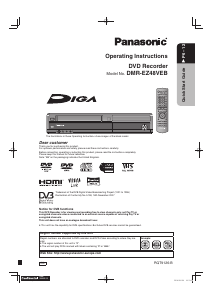 Handleiding Panasonic DMR-EZ48VEB DVD speler