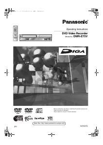 Handleiding Panasonic DMR-E75VEG DVD speler
