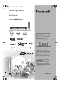Bedienungsanleitung Panasonic DMR-EH575 DVD-player