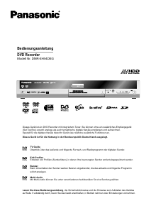 Bedienungsanleitung Panasonic DMR-EH54DEG DVD-player