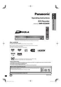 Handleiding Panasonic DMR-EZ28EB DVD speler