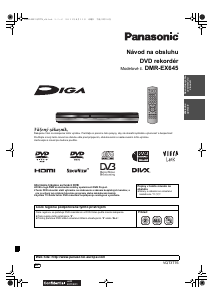 Návod Panasonic DMR-EX645EP DVD prehrávač
