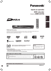 Priručnik Panasonic DMR-EX795 DVD reproduktor