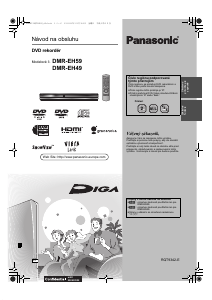 Návod Panasonic DMR-EH59 DVD prehrávač