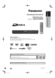 Handleiding Panasonic DMR-EH59EM DVD speler