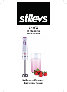 Manual Stilevs Chef X Hand Blender