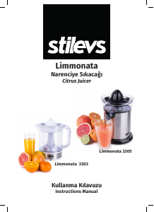 Manual Stilevs Limmonata 3302 Citrus Juicer