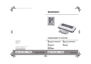 Bedienungsanleitung SilverCrest SV 125 B2 KAT Vakuumierer