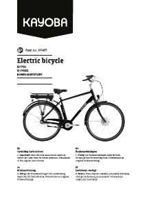 Handleiding Kayoba 010-457 Elektrische fiets
