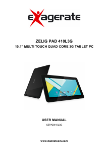 Manual Exagerate XZPAD410L3G Tablet