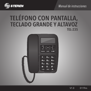 Manual Steren TEL-235 Phone
