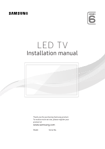 Handleiding Samsung HG43EE694AC LED televisie