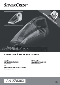 Mode d’emploi SilverCrest IAN 278383 Aspirateur à main