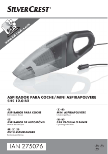 Manual de uso SilverCrest IAN 275076 Aspirador de mano