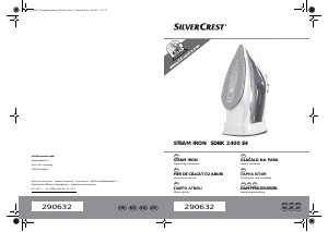 Manual SilverCrest SDBK 2400 E4 Fier de călcat