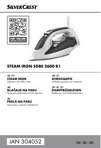 Manual SilverCrest SDBE 2600 B1 Iron