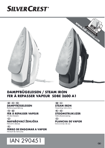 Manual SilverCrest IAN 290451 Iron