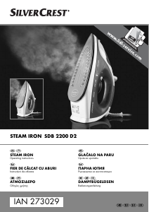 Manual SilverCrest SDB 2200 D2 Iron